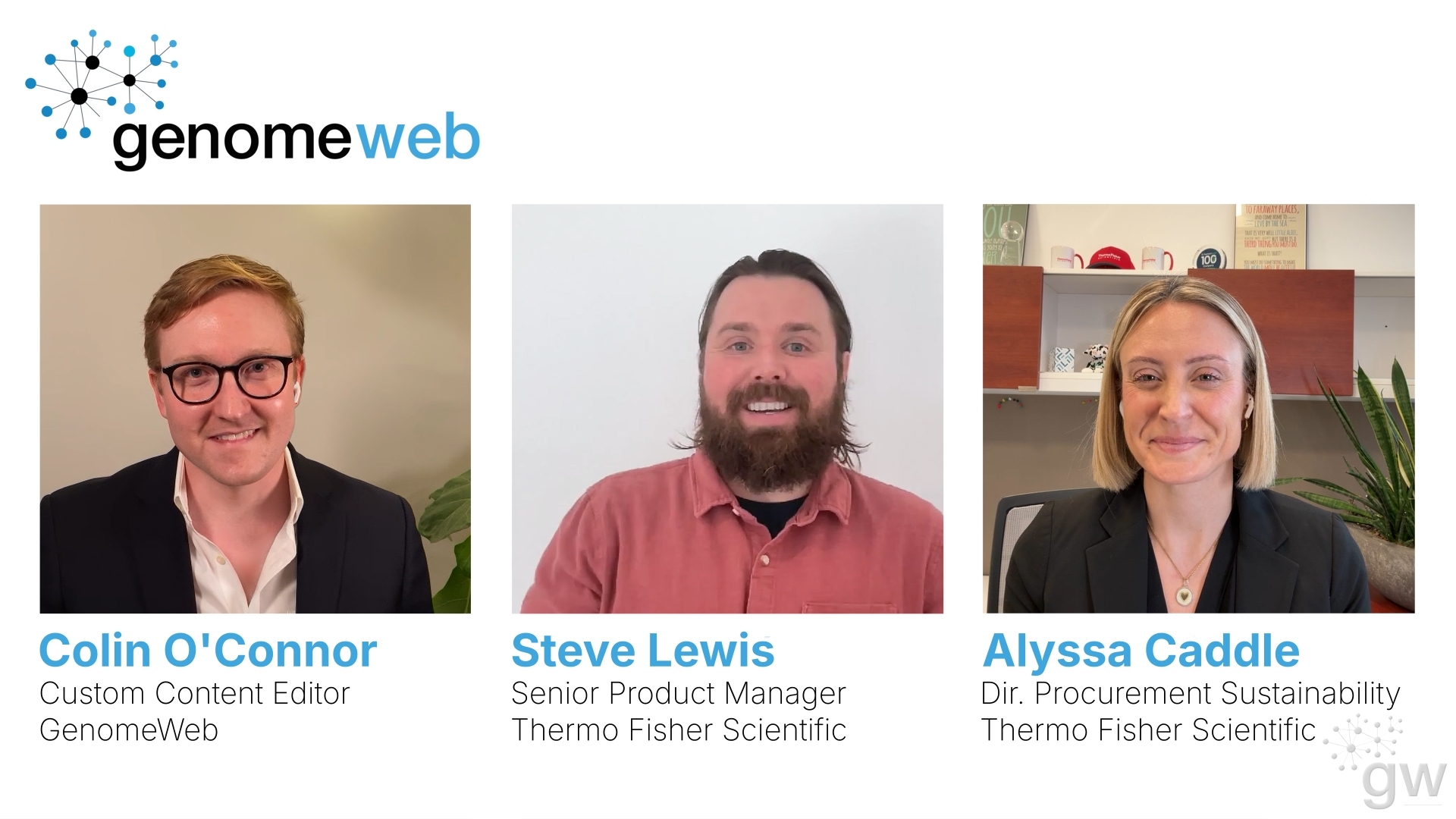 Executive Q&A Videos | GenomeWeb