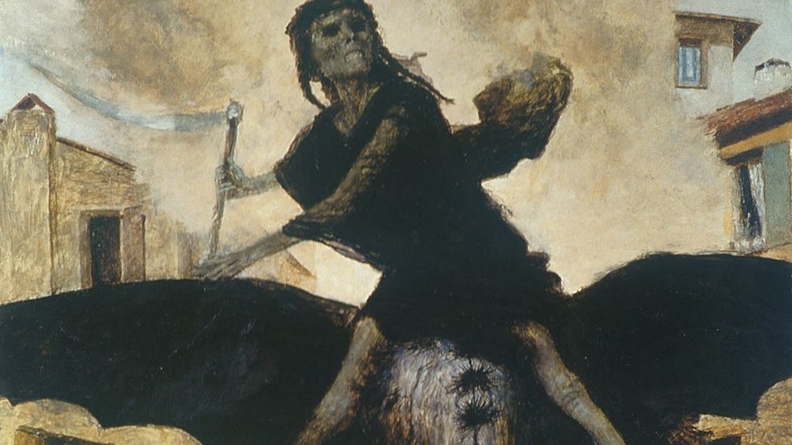 Arnold Böcklin: Die Pest (1889)
